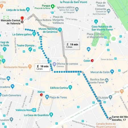 Apartment Florit Flats - Luxury With Balcony - 4 Guests - Centre Valencia